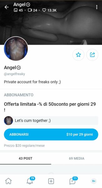 Angelfreaky – Onlyfans Girl Nude Sexy photos – 1