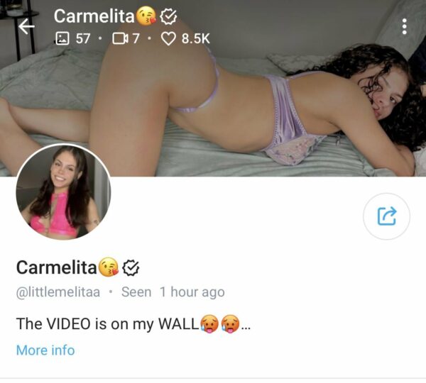 Carmelita – Onlyfans Girl Nude Sexy photos – 1