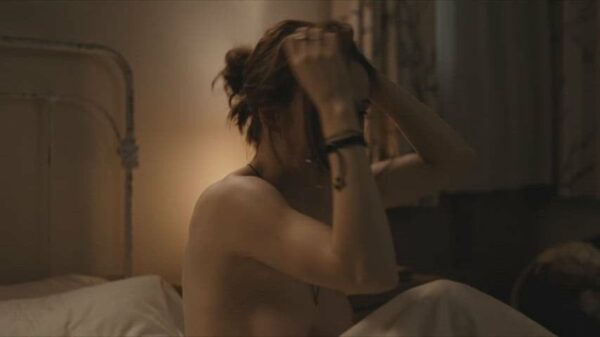 [Topless] Rachel Brosnahan in ‘Louder Than Bombs’ (2015) (24 years