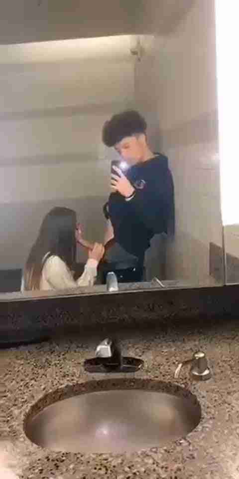 Twink gets a Blowjob. She is fine as hell Amateur