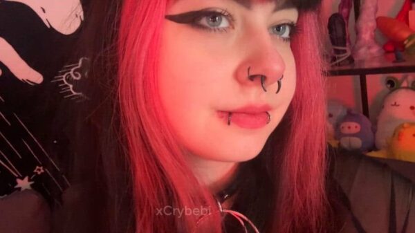 xCrybebi Goth Onlyfans Girl Nude Porn Video Leaked – 51