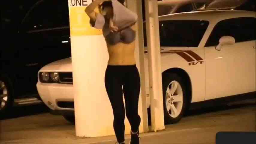 Having Fun In The Parking Lot. Amateur Porn Sex Video