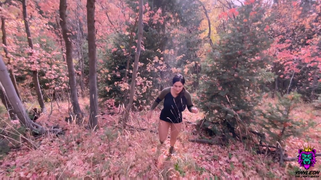 Yiny leon fucks in the woods – Premium Porn Video