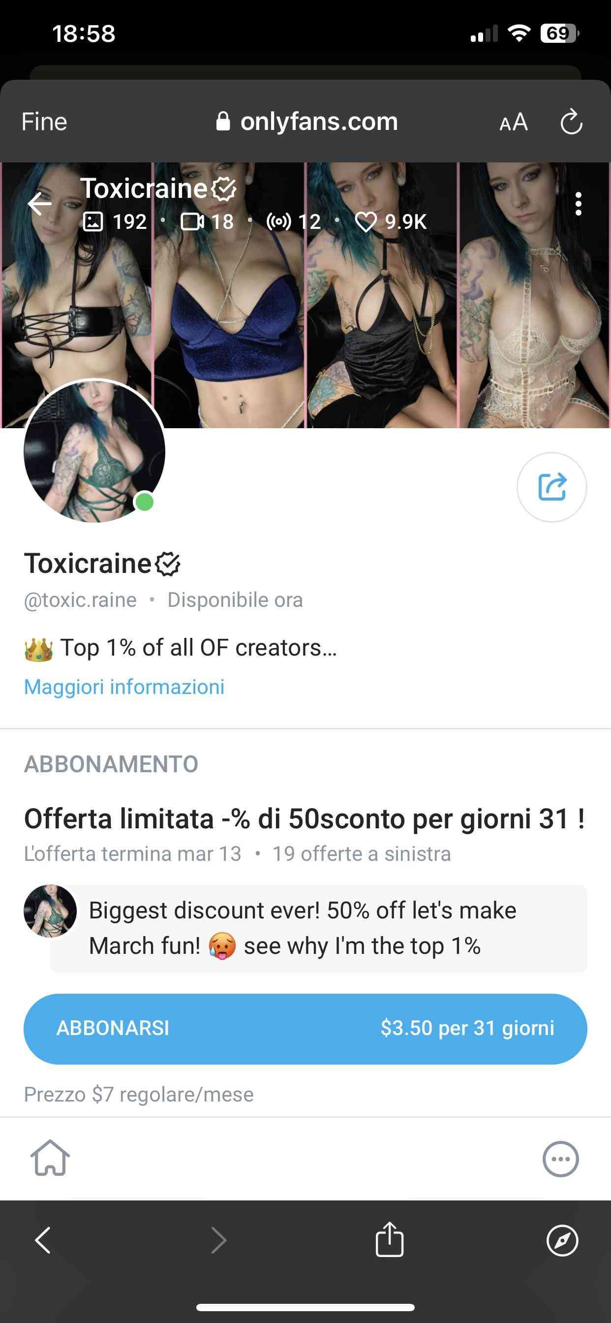 OF REQUEST: TOXICRAINE – Onlyfans Girl Nude Sexy Photos Leaked