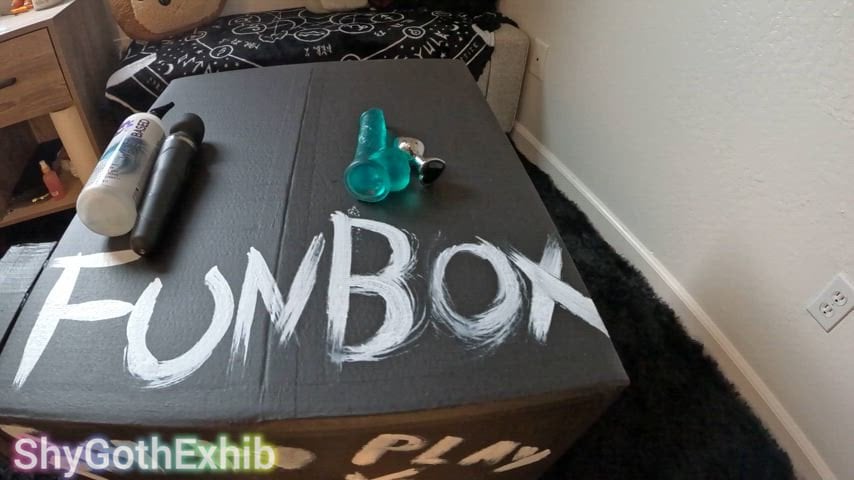 Introducing: the FunBox! A personal pussy to play with! Amateur