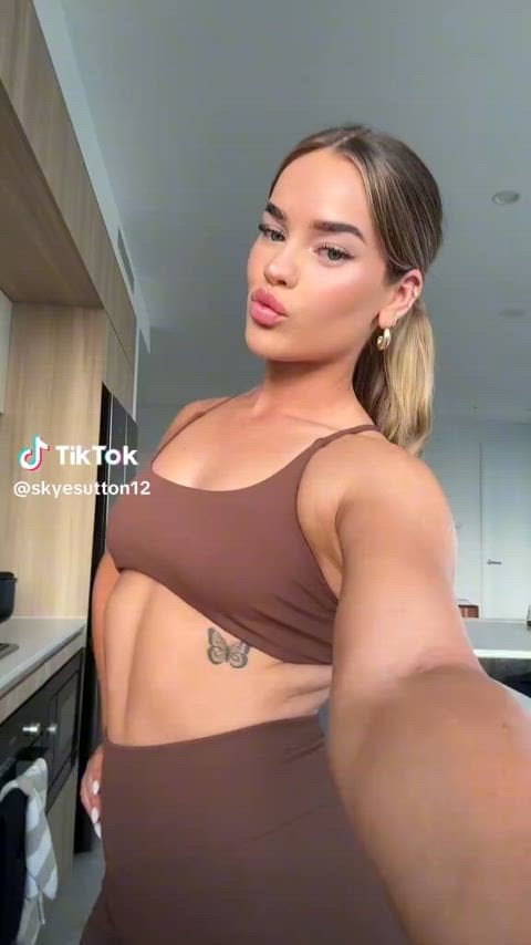 @skyesutton12 Tiktok Girl Nude Sexy Video – 29