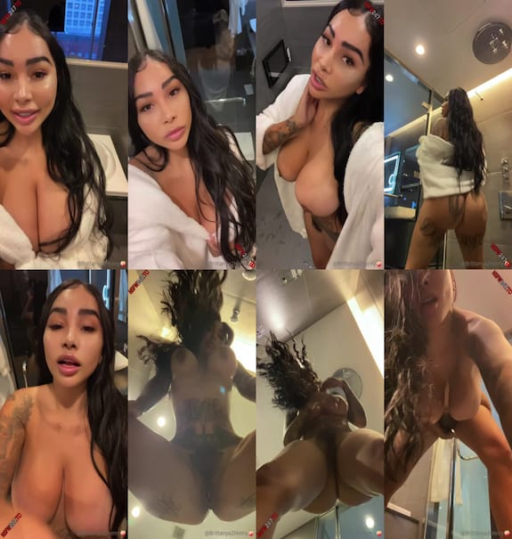 Brittanya Razavi shower Nude Onlyfans Porn Video
