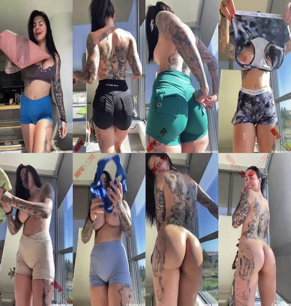 Dakota James Trying on a Nudiez Porn Video