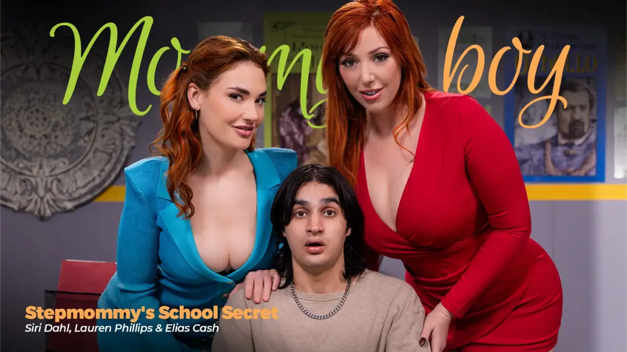 [MommysBoy] Lauren Phillips & Siri Dahl – Stepmommy’s School Secret