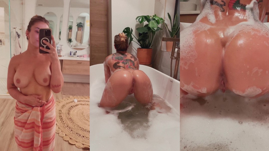 Paige Vanzant Nude Bath Nude Onlyfans Porn Video