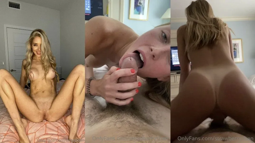 Strawberryshan Riding Nude Onlyfans Porn Video