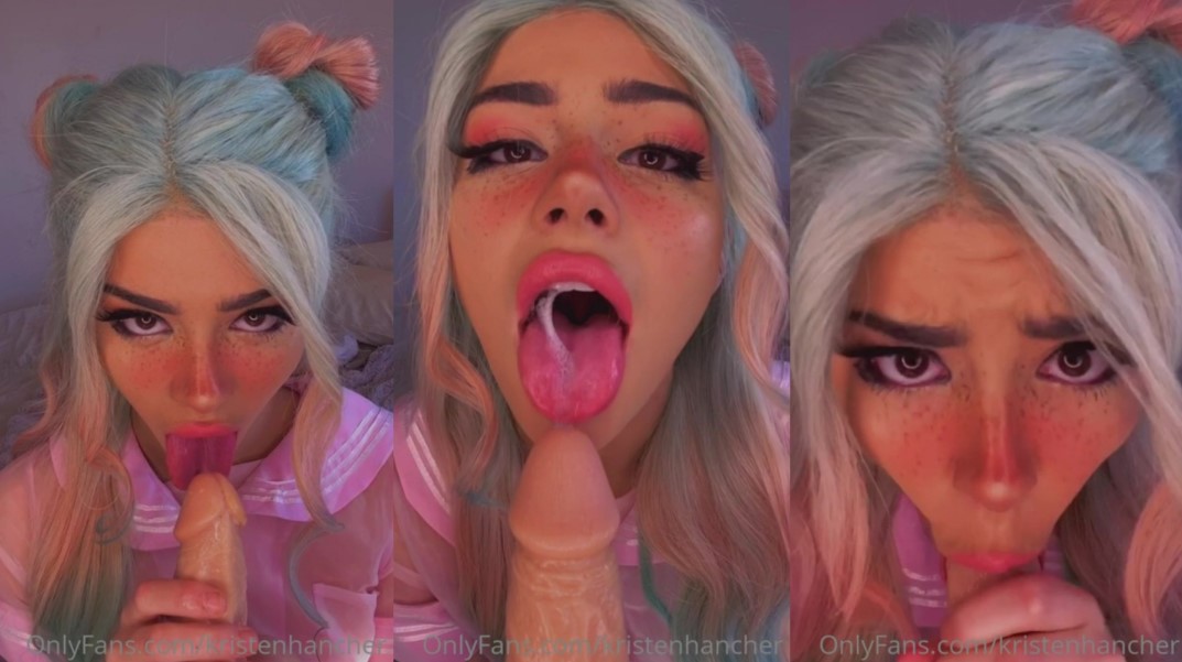 Kristen Hancher Sloppy Nude Onlyfans Porn Video