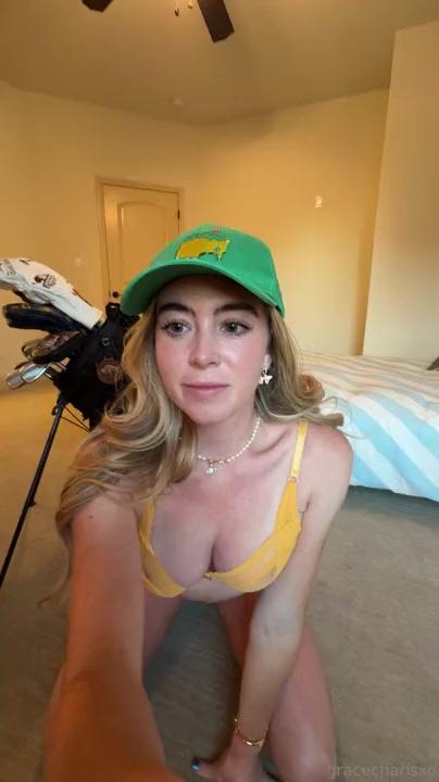 Grace Charis Lingerie Golf Onlyfans Porn Video