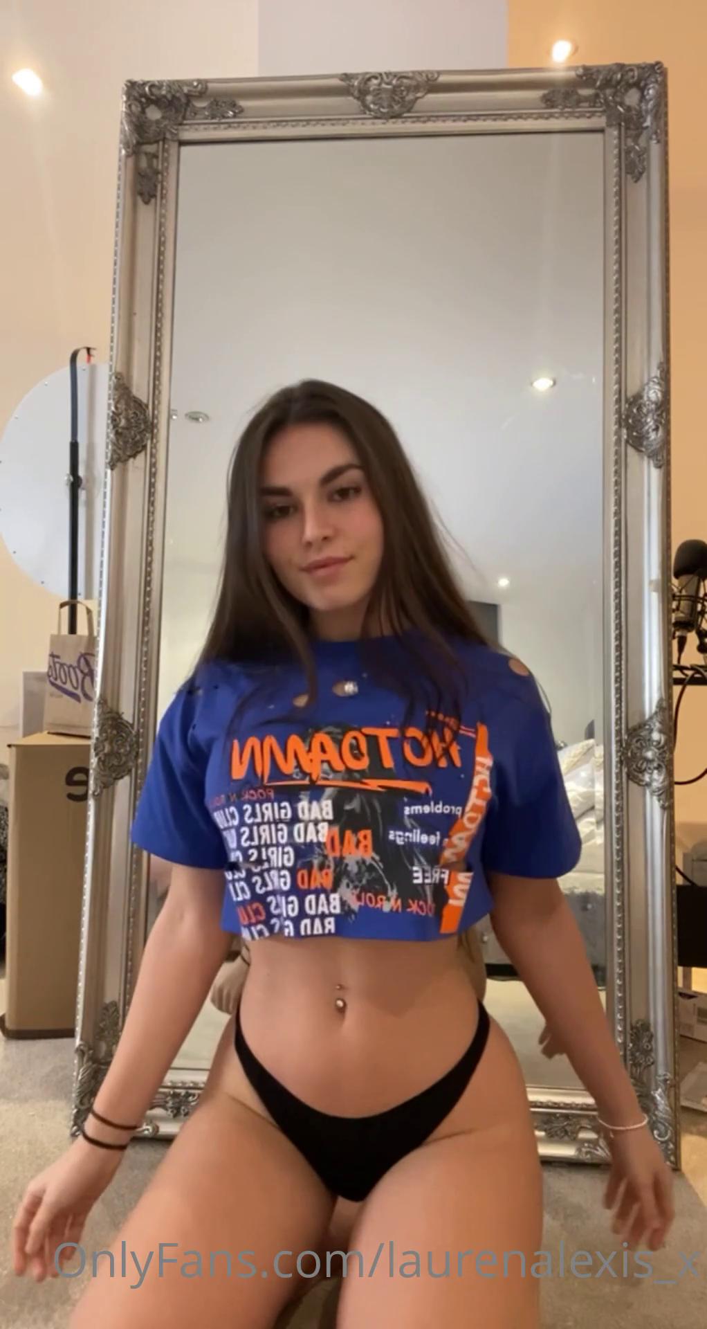 Lauren Alexis Nude Mirror Onlyfans Porn Video