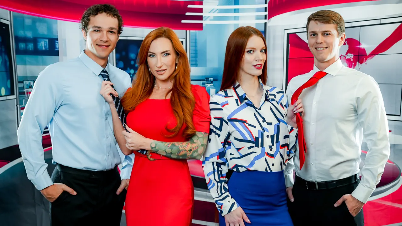 [MomSwap] Erin Everheart, Sophia Locke – Breaking News! We Fucked