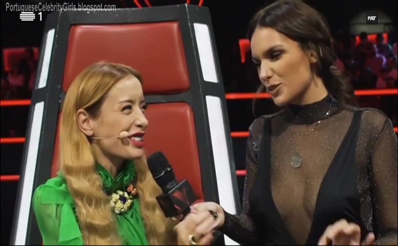 Mafalda Castro Breasts Nude Scene in The Voice Portugal