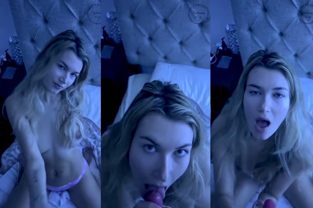 Sabrina Vaz POV Sloppy Blowjob Onlyfans Porn Video