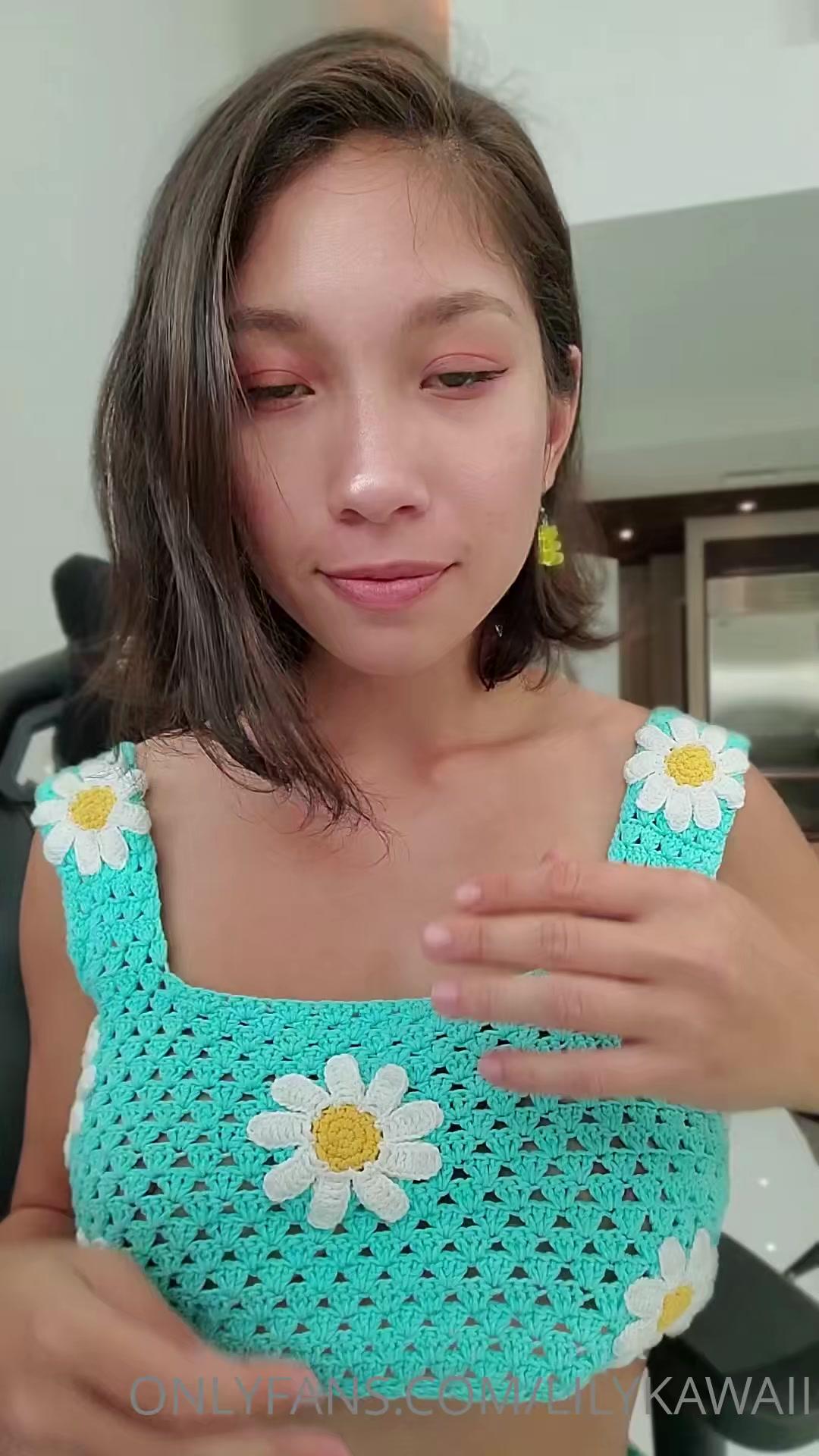 Lily Kawaii Nude Titty Tease Onlyfans Porn Video